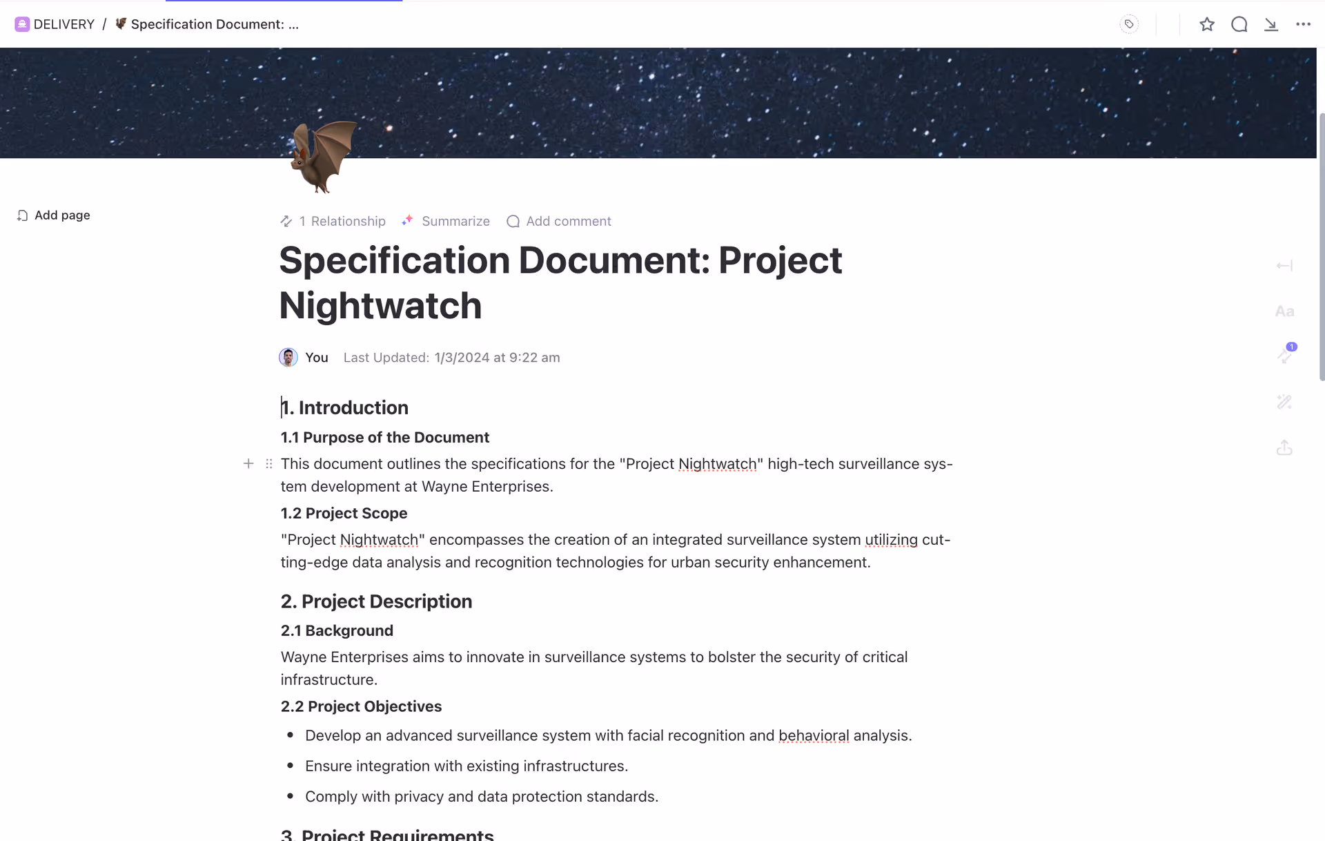 Docs View is one of ClickUp's Collaboration Views