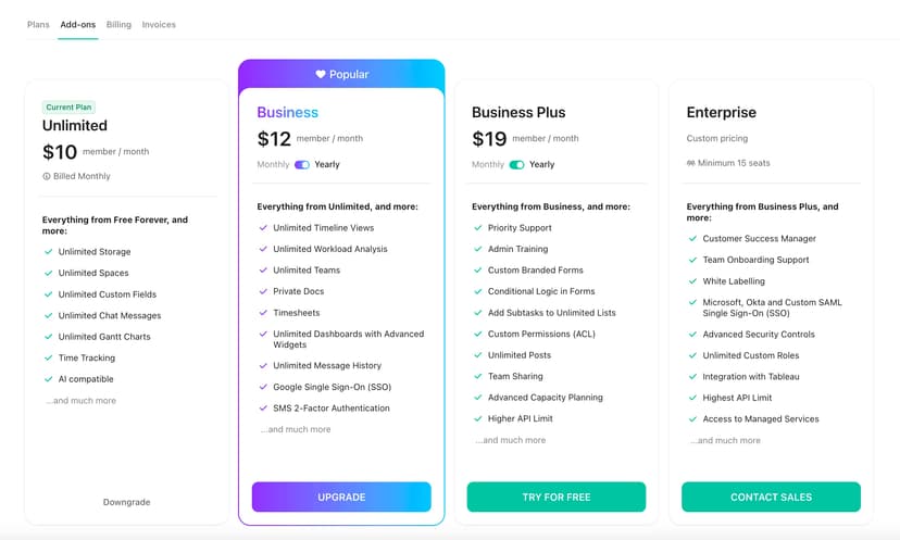Choisissez votre plan