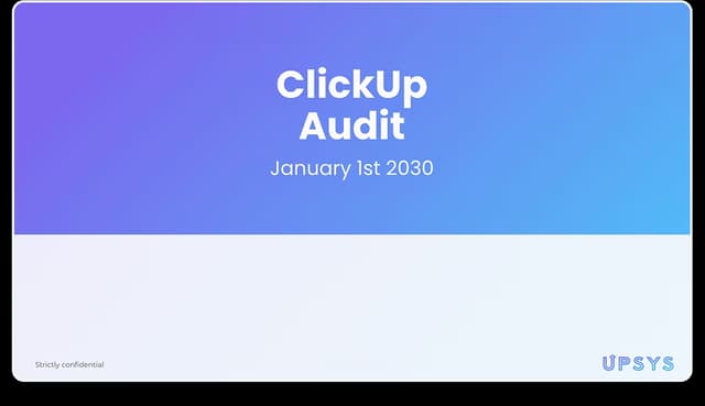 A 50+ Slide Deck to Present to Stakeholders slide 1