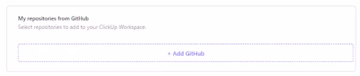 Add your GitHub Account
