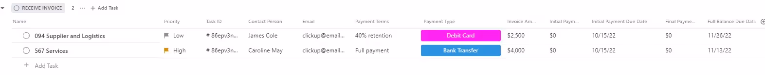 Create your Finance To-do list in a Finance Space
