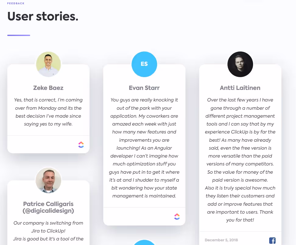 ClickUp User Reviews