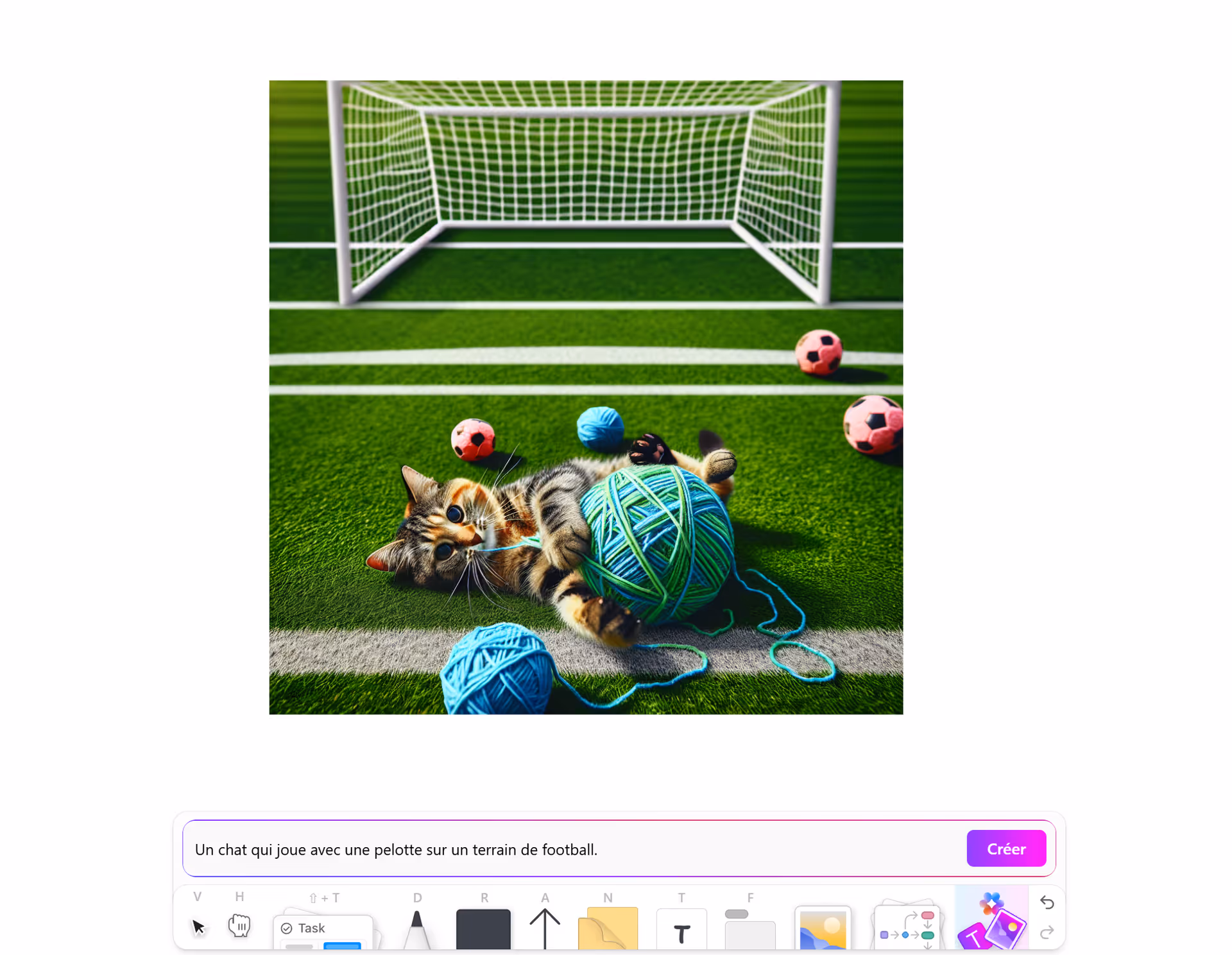 Générer des images par IA sur le tableau blanc