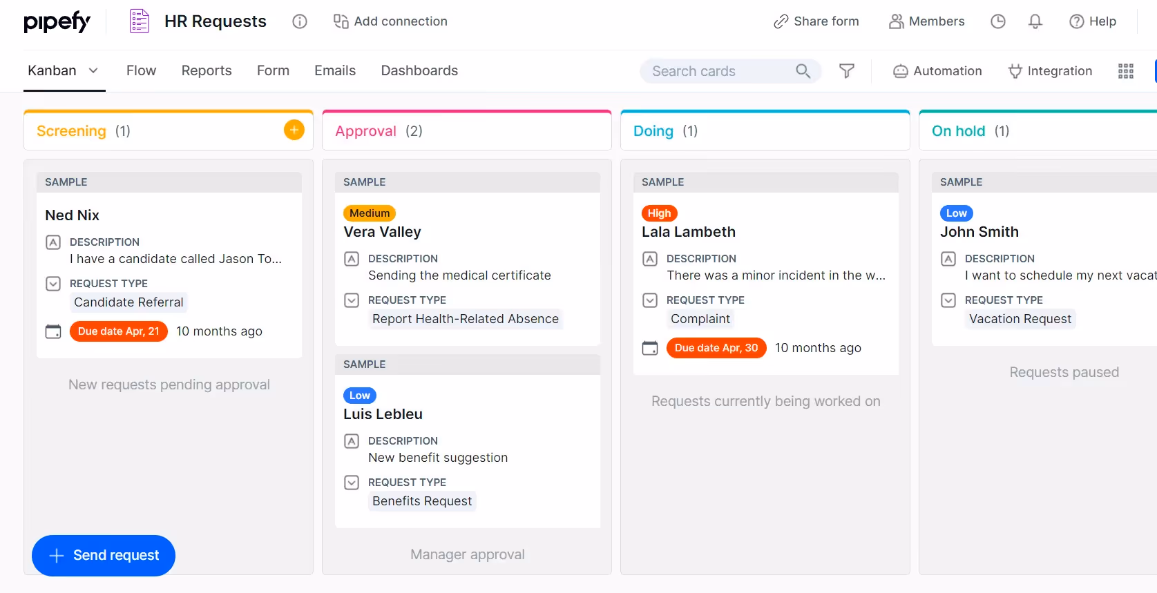 Navigating Pipefy's User Interface
