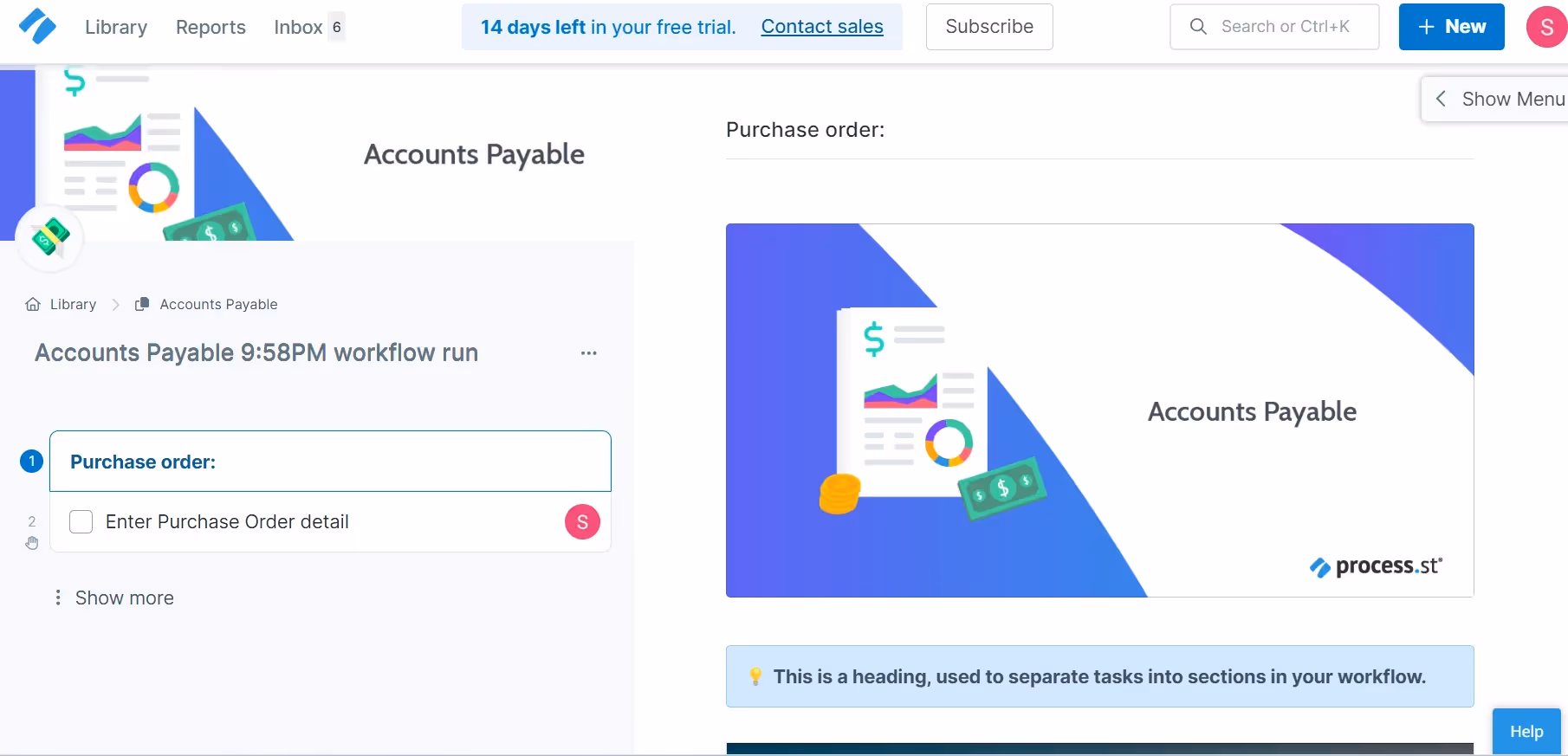 Process Street User Interface