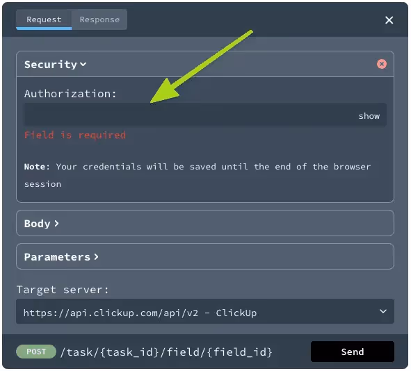 Intégrations dans ClickUp