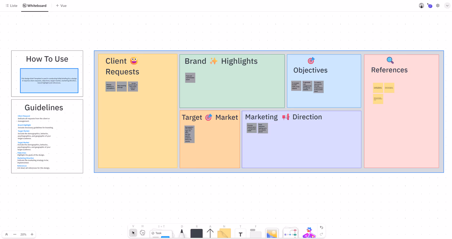 Utiliser Whiteboard 3.0 en tant que canvas interactif