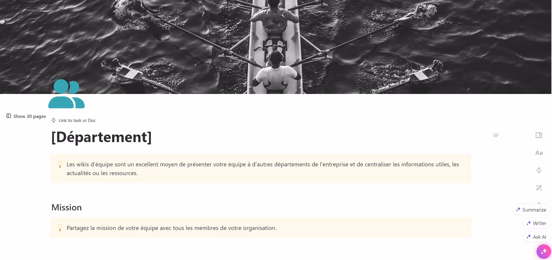 Wiki d'équipe (département)