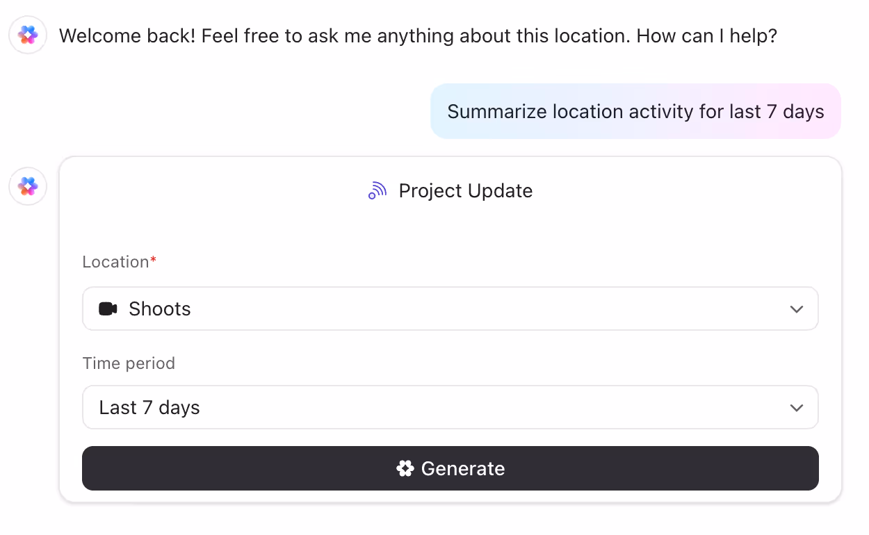 AI Project Update AI Project Update