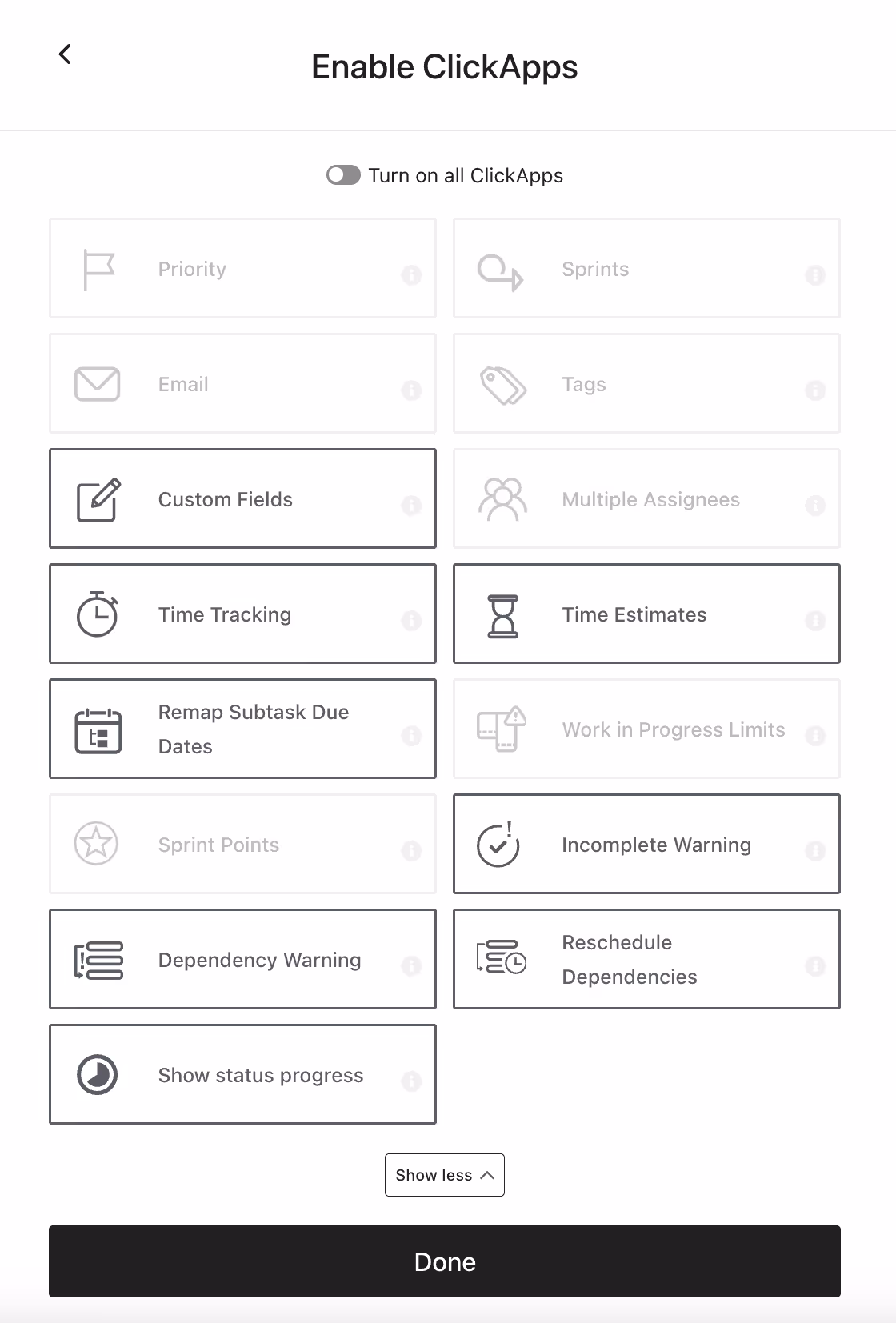 Choosing the right ClickApps