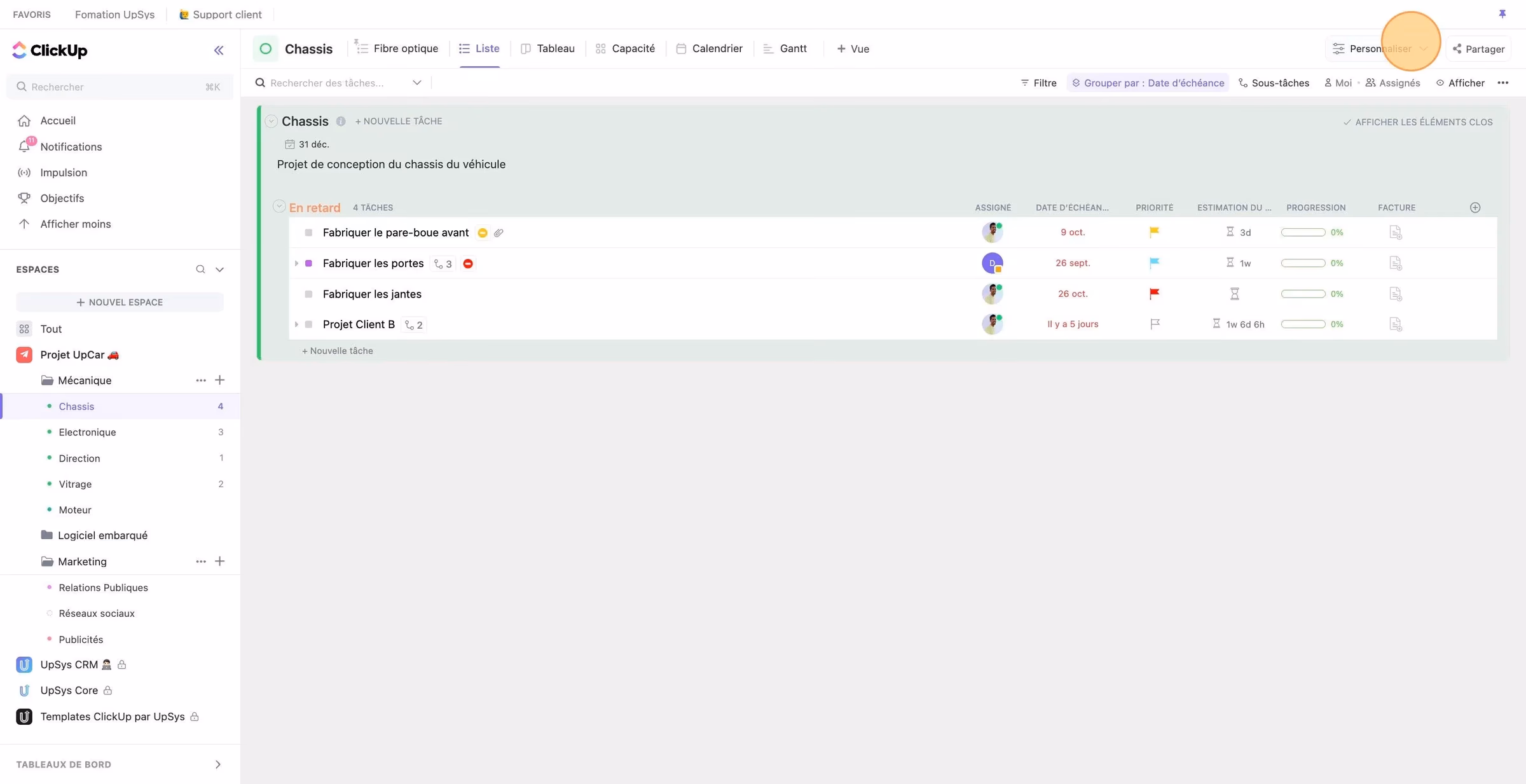 Activer la ClickApp Automatisation