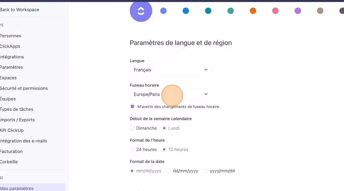 Translate task name & description Adapting ClickUp Display to French