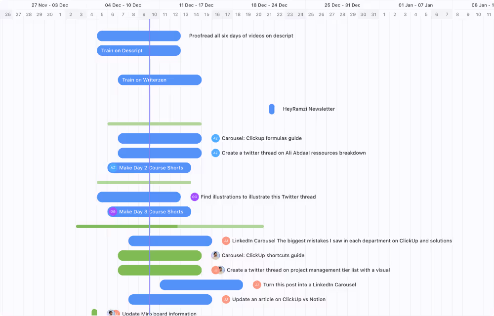 ClickUp and Notion integrations