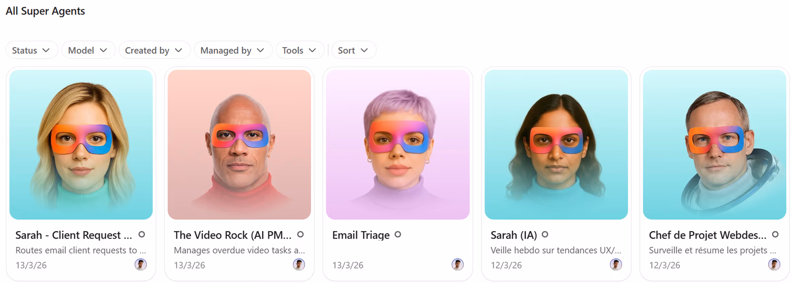 Super Agents de ClickUp